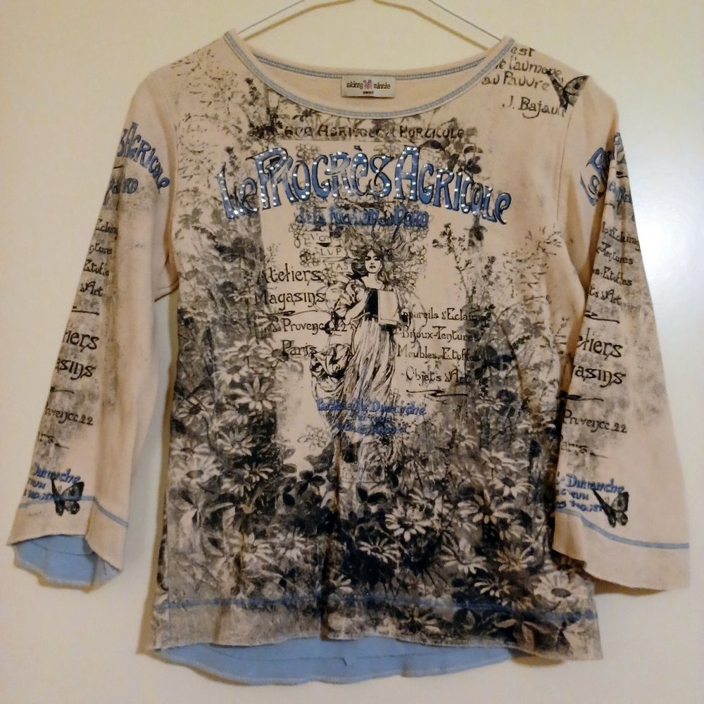 ON HOLD! vintage Skinny Minnie shirt, women/junior small
